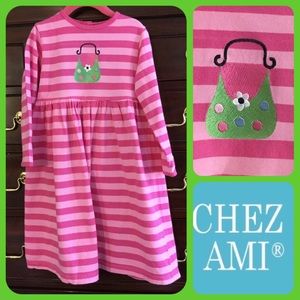 Chez Ami Cotton Knit Dress, size 5 Excellent-